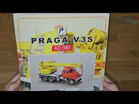 Papierový model PRAGA V3S AD080