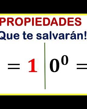 9 Laws and Properties of EXPONENTIATION or exponents, 1 minute review.