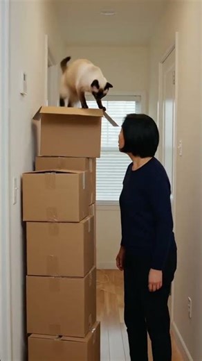 A cat will suddenly jump out of the box. #dreamtrackai #ai #foryou #cat #vairalvideo @highlight