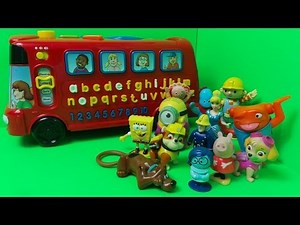 MGTRACEY GANG MEET THE KINDERGARTEN VTECH SCHOOL PLAY BUS