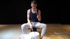 Bucket Drumming Fun with Gordo | YouTube Video