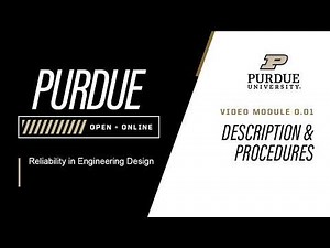 Reliability in Engineering Design | Description and Procedures | Purdue University