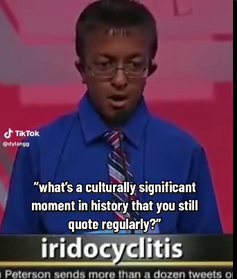 this was all over vine back in the day 😭 | iridocyclitis