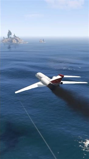 Engine Malfunction in Flight Ends in a Calm Sea Touchdown