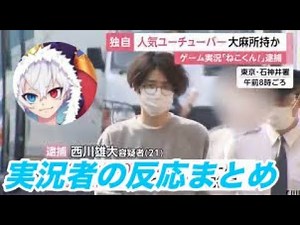 『ねこくん逮捕』実況者の反応から真相を考察