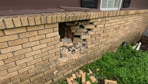 Family displaced after SUV smashes into Covington home