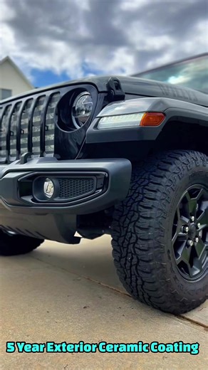 Jeep Gladiator: 9-Year Self-Healing Ceramic Coating