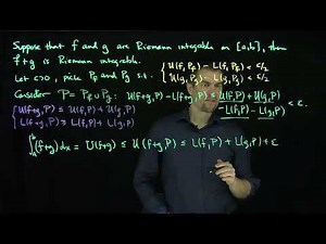 The Sum of Riemann Integrable Functions is Riemann Integrable