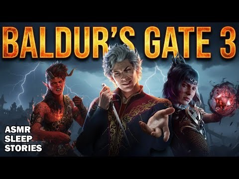 Fall Asleep to Baldur's Gate 3 Lore | Every Companion's Secret Past (2 Hours ASMR Gaming)