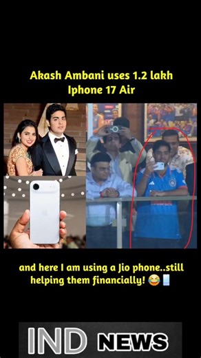 and here I am using a Jio phone..still helping them financially!