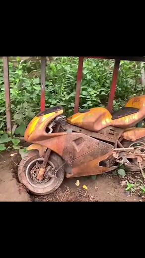 KAWASAKI NSR 50 Abandoned Full Restoration — Part 1