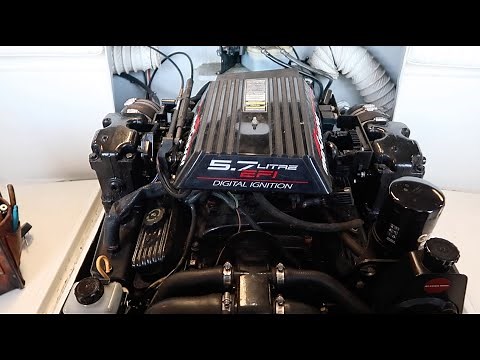 Mercruiser V8 EFI Winterization in 5 Minutes
