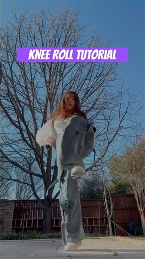 Easiest technique to learn TWO - bbno$ Knee Roll Tutorial 🔥 #kneeroll #youtubeshorts #bbnos