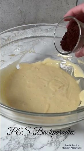 Schneller Marmor Kuchen / Bester Marmorkuchen 💖 P&S Backparadies #shorts #rezept #yummy