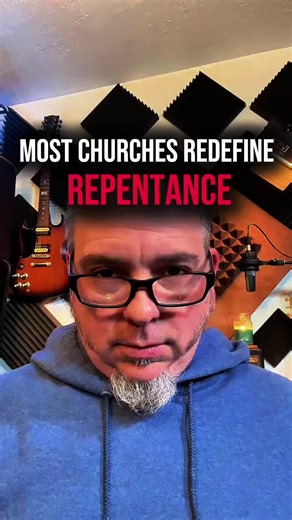 Most Churches Redefine Repentance. Repentance is essential. But the Bible defines it differently than many churches do. Jesus preached repentance and faith together. Not behavior control. Not self fixing. True repentance turns you to Christ. #BiblicalRepentance #RepentAndBelieve #SoundDoctrine #ChristianTikTok #DiscernmentMatters