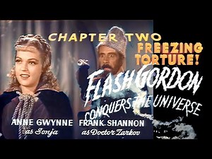 Flash Gordon Conquers The Universe. (1940) in Colour. Chapter 2 of 12 "Freezing Torture"