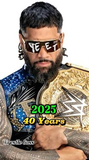 Jey Uso Then Vs Now (1985-2025) #WWE #YEET