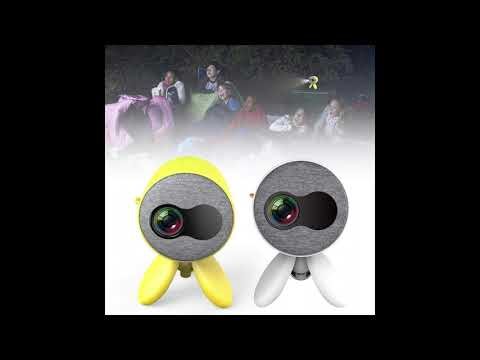 Small but Powerful Mini Projector for Home Cinema and Mobile Phones