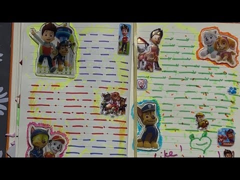 journal with me💫 asmr & sticker hauls