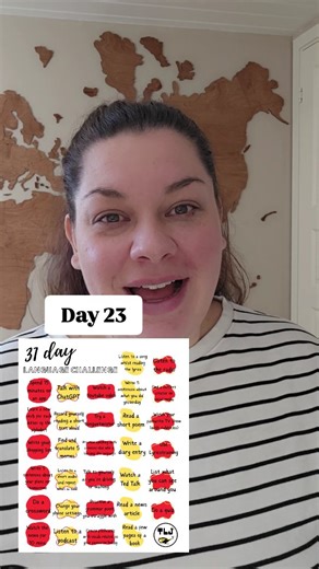 📖 Day 23: Reading a poem! 💫 Poems are such a lovely way to learn a language. The rhythm, sounds, and emotion make the words come alive - and somehow they stick in your mind so much more easily. You get to play with pronunciation, notice how sentences flow, and really feel the language instead of just studying it. I’d love to know what you think of the poem I picked today - did you enjoy it, or did something about it surprise you? 💬💕 #learnspanish #spanish #español #spanishlesson | The Langua