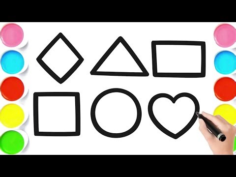 2D Shapes for kids | Learn Shapes for kids|