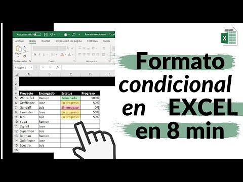 FORMATO CONDICIONAL en EXCEL con porcentajes y validación de datos -FÁCIL
