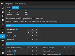 Aronium Point of sale how to add different user and how to restrict users by wponlineservices
