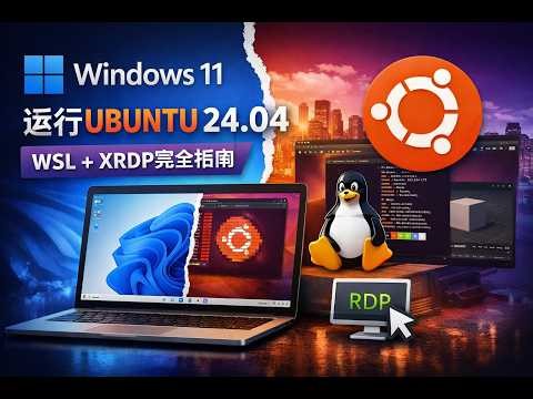 Run an Ubuntu Graphical Desktop Directly on Windows 11 | Install Ubuntu with WSL