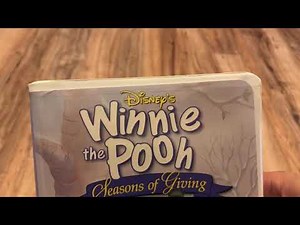 Winnie the Pooh seasons of giving VHS review
