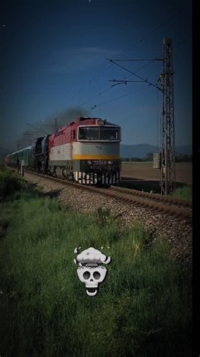 Zvolenský ,,Okulárnik,, #train #trainspotting #slovakia #railway #zssk #edit #csd