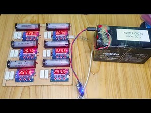 DIY 6 Cell 18650 Capacity Testing Station || Zb2L3 Battery Checker / Analyzer / Discharging station