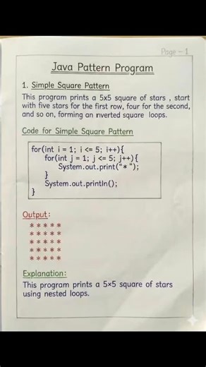 Global Tech Consulting on Instagram: "Dare to try this pattern with me. Java pattern program to learn now @codeglobal_ #globaltechconsulting #developers #softwaredeveloper #programming"