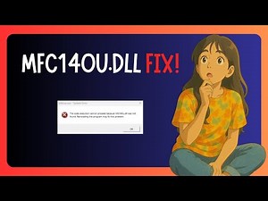 How To FIX "Mfc140u.dll Missing" in Windows 11