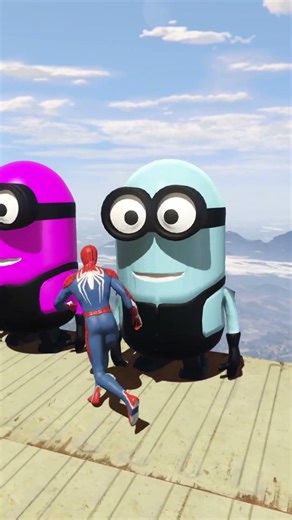 GTA 5 Epic Ragdolls | Spider-Man Jumps/Fails ep. 1