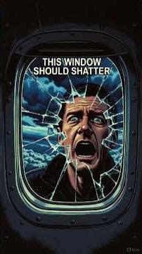 Why Airplane Windows Don’t Shatter ✈️ #science #facts
