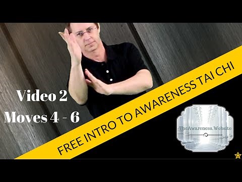 FREE Introduction to Awareness Tai Chi | Video 2 Moves 4 - 6