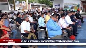 48 años de historia de la Universidad Francisco de Paula Santander Ocaña | Tv San Jorge