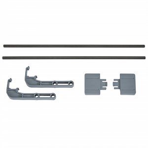 Cambro ESR60S151 Single Side Rail Kit for 60" Wide Camshelving® Elements and Elements XTRA Series Stationary or Mobile Units