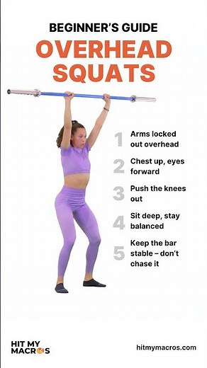 Beginner's Guide to Overhead Squats