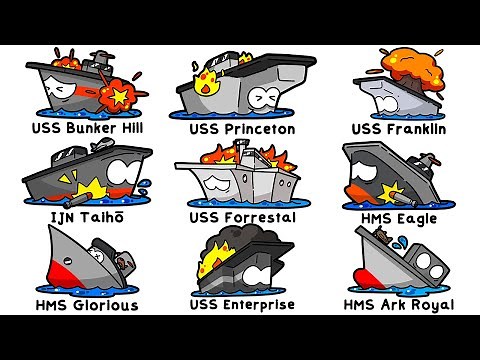 Every Worst Aircraft Carrier Disaster Explained in 13 Minutes