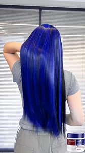 Dull blue makes the whole color look cheap. Karseell Blue brings the shine back! #celebrity #party #love #celebration #hairstyle | Karseell Beauty