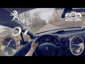 2001 Peugeot 307 2.0 HDi POV Test Drive (66kW, 90hp) | Turbo Diesel Hatchback Experience 🚗💨
