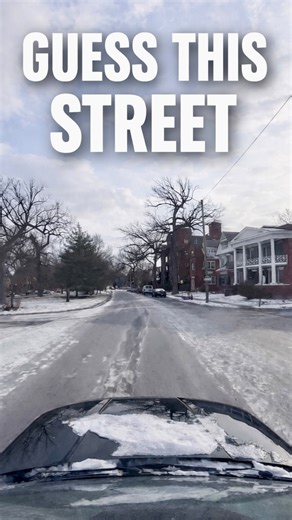 Detroit winter. Historic homes. Heading toward the river. ❄️🌊 If you know this street, you know Detroit. Drop your guess below 👇 (Locals only… or at least locals at heart) #Detroit #HistoricDetroit #DetroitStreets #MotorCity #DetroitHistory DetroitRiver OnlyInDetroit | Chris Hubel