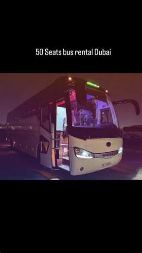 50-Seater Bus Rental in Dubai Easy Group Travel With AAli Bus Rental...