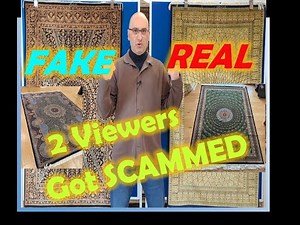 SCAM: Machine-Made Carpets SOLD as Handmade Silk Rugs - Persian Rug Fraud & Tips on Carpets Buying