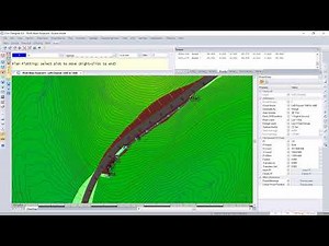 Civil Designer software FAQ - Road Side Drain with independent alignments (8/8)