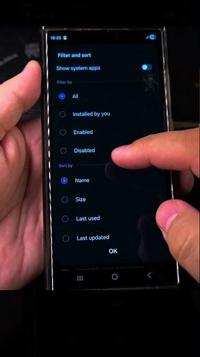 How to check if your Samsung Galaxy Android phone has the App cloud installed Part 2