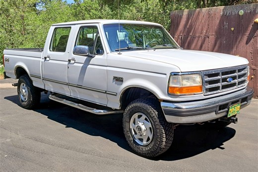 No Reserve: One-Owner 1996 Ford F-250 XLT Crew Cab 7.5L 4x4