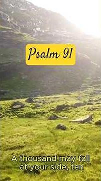 Psalm 91 Complete Read In Less Than 2 Minutes #bible #psalm91 #verses_of_the_day