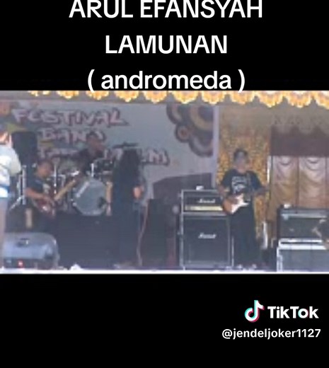 Arul Efansyah Lamunan (Andromeda) - Lirik Lagu & Album Rock Lawas